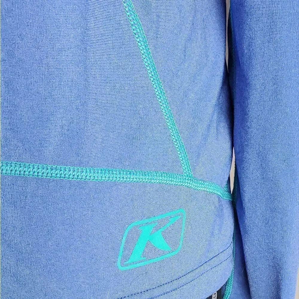 Klim Blue & Green Full Zip Jacket - Picture 6 of 6